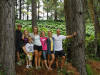 Robles family visit a Boquete Coffee Farm