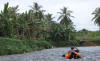 paddling Mandillala River at San Blas Kayaking Expedition